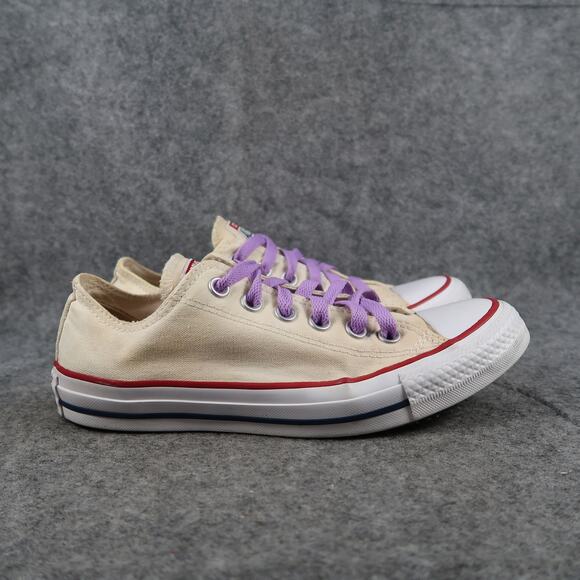Converse Shoes Womens 7 Sneakers Chuck Taylor All Star Low Canvas Casual Lace Up - Picture 1 of 12